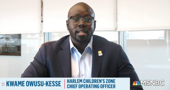 Kwame Owusu-Kesse on MSNBC