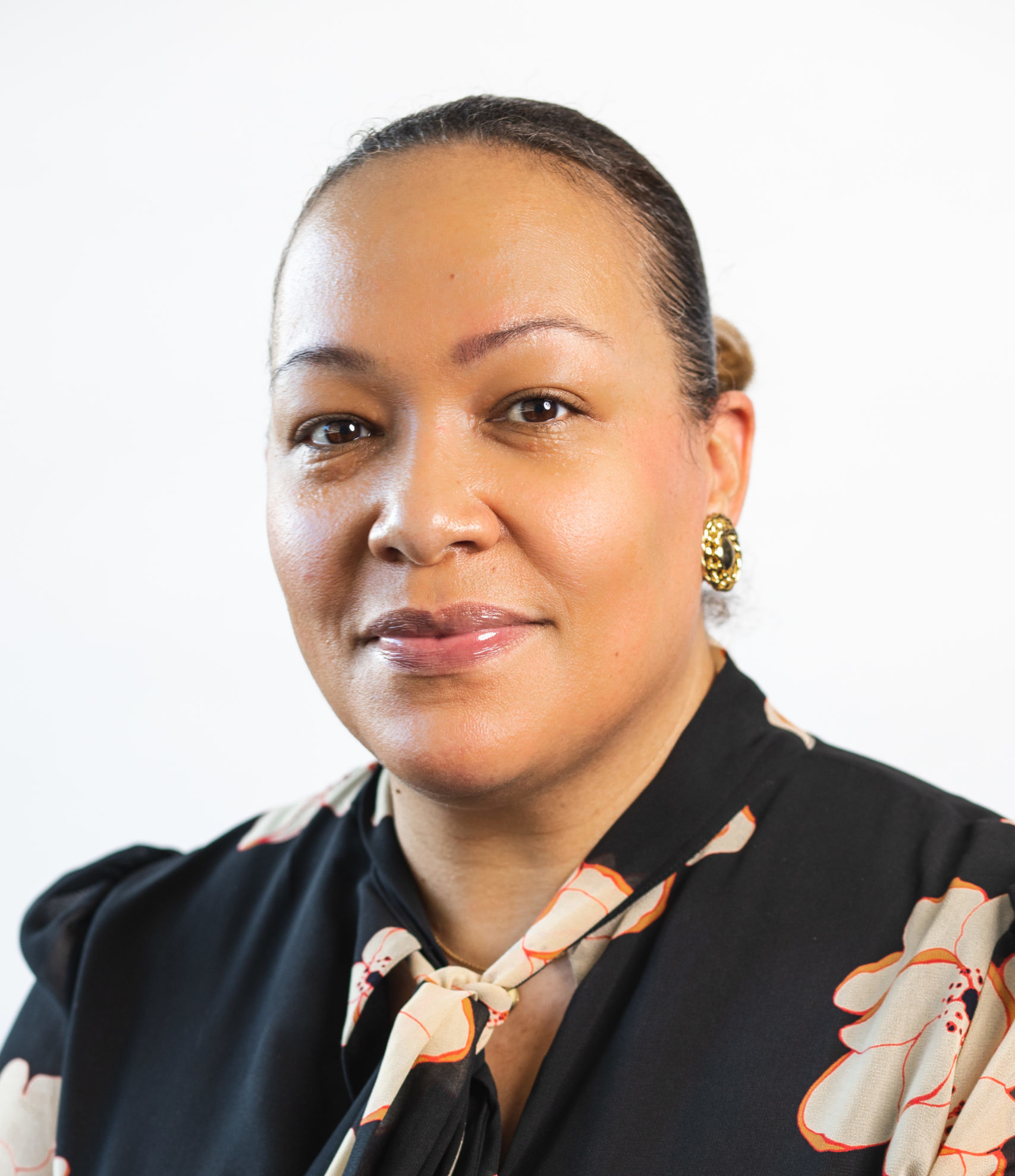 Portrait of Jazmine Lewis looking directly at camera