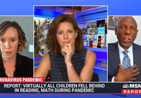 Geoffrey Canada and Stephanie Ruhle