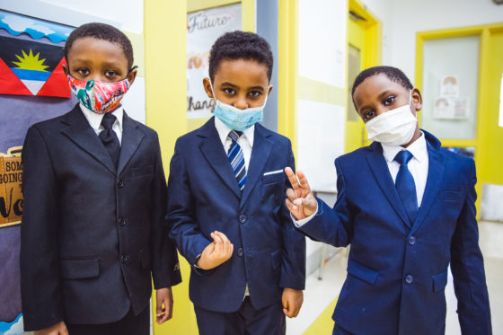 Promise Academy Scholars Dresses as Barack Obama for Black History Month