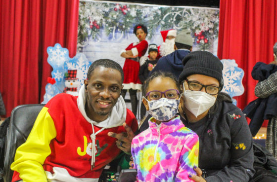 HCZ community members gather at West Side Community Center for Winter Wonderland.