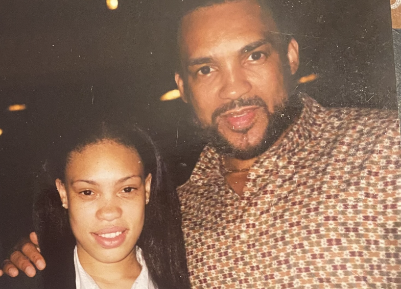 Aisha Norris and her father, William Norris.
